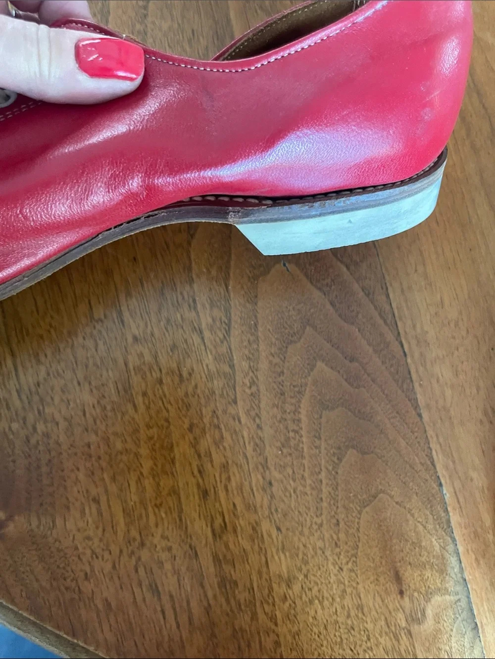 Vintage leather bowling shoes!